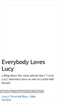 Mobile Screenshot of everybodyluvslucy.blogspot.com