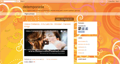 Desktop Screenshot of de-temporada.blogspot.com