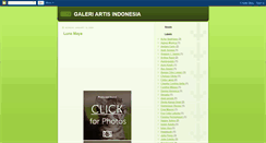 Desktop Screenshot of indonesiagaleri.blogspot.com