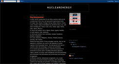 Desktop Screenshot of nuclearenergies89.blogspot.com