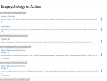 Tablet Screenshot of ecopsychologyinaction.blogspot.com