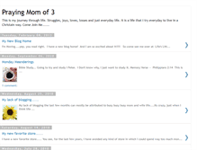 Tablet Screenshot of prayingmomof3.blogspot.com