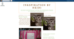 Desktop Screenshot of inkspirationbyheidi.blogspot.com