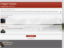 Tablet Screenshot of imagen-cautiva.blogspot.com