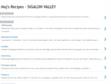 Tablet Screenshot of majsrecipes.blogspot.com