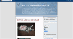 Desktop Screenshot of mascotas-en-adopc.blogspot.com