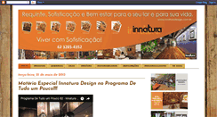 Desktop Screenshot of innaturadesigngoias.blogspot.com
