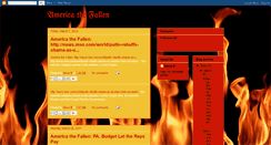 Desktop Screenshot of americathefallen.blogspot.com