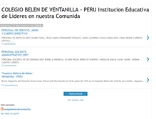 Tablet Screenshot of colegiobelendeventanilla.blogspot.com