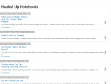 Tablet Screenshot of hauledupnotebooks.blogspot.com