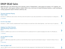 Tablet Screenshot of dropdeadsales.blogspot.com