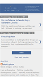 Mobile Screenshot of confidenceinleadership.blogspot.com
