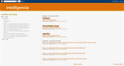 Desktop Screenshot of intelligenciajir.blogspot.com