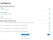 Tablet Screenshot of intelligenciajir.blogspot.com