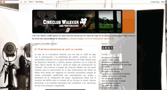 Desktop Screenshot of cineclubwaleker.blogspot.com