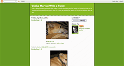Desktop Screenshot of martiniwithatwist.blogspot.com