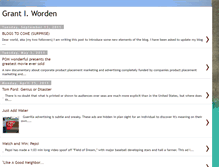 Tablet Screenshot of grantworden.blogspot.com
