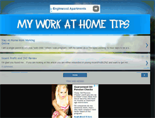 Tablet Screenshot of myworkathometips.blogspot.com