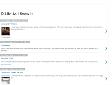 Tablet Screenshot of dlifeasiknowit.blogspot.com