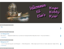 Tablet Screenshot of elseslillehageflekk.blogspot.com