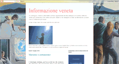 Desktop Screenshot of informazioneveneta.blogspot.com