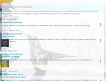 Tablet Screenshot of informazioneveneta.blogspot.com