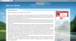 Desktop Screenshot of maksummuktie.blogspot.com