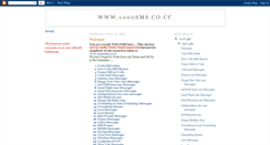 Desktop Screenshot of 1000sms123.blogspot.com