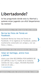 Mobile Screenshot of libertadonde.blogspot.com
