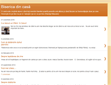 Tablet Screenshot of bisericadincasa.blogspot.com