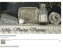 Tablet Screenshot of myvintagevignettes.blogspot.com