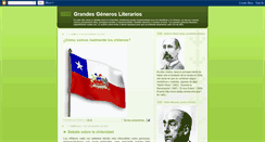 Desktop Screenshot of grandesgenerosliterarios.blogspot.com