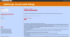 Desktop Screenshot of kevadtulebikkagi.blogspot.com