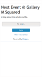 Mobile Screenshot of gallerymsquared.blogspot.com