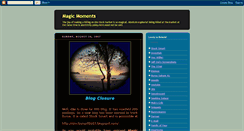 Desktop Screenshot of magicmoments0203.blogspot.com