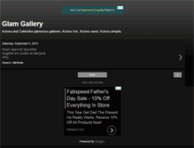 Tablet Screenshot of glamgallery.blogspot.com