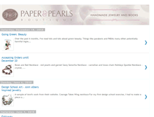 Tablet Screenshot of paperandpearlsboutique.blogspot.com