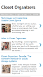 Mobile Screenshot of closetorganizersclosetorganizers.blogspot.com