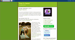 Desktop Screenshot of fredkscancer.blogspot.com