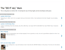 Tablet Screenshot of doitallmomblog.blogspot.com