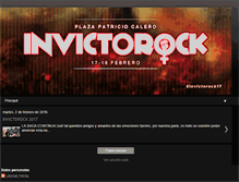 Tablet Screenshot of invictorock.blogspot.com