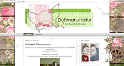 Desktop Screenshot of duftmanufaktur.blogspot.com