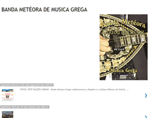 Tablet Screenshot of bandameteorademusicagrega.blogspot.com