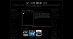Desktop Screenshot of allautcarsdesignnew.blogspot.com