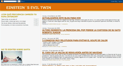 Desktop Screenshot of einsteinseviltwin.blogspot.com