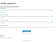 Tablet Screenshot of ditadospopularesafg.blogspot.com