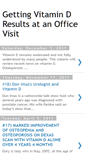 Mobile Screenshot of gettingvitamindresults.blogspot.com