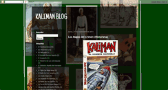 Desktop Screenshot of kalimanblog.blogspot.com