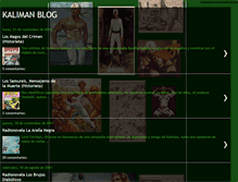 Tablet Screenshot of kalimanblog.blogspot.com