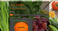 Desktop Screenshot of aniskitchen-haiani.blogspot.com